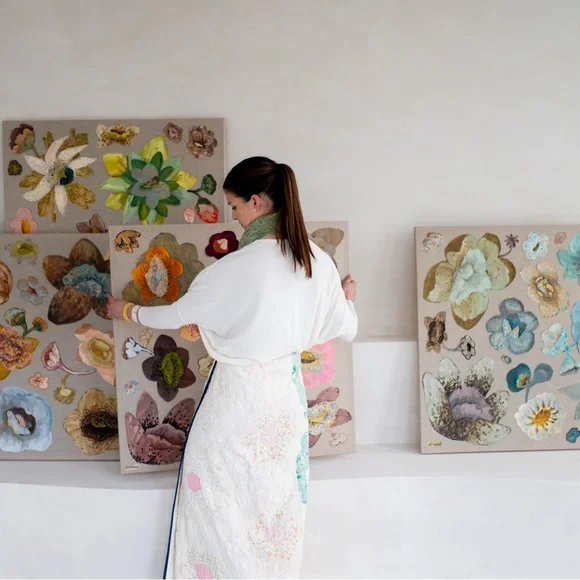 Bespoke Quilted Maxi Skirt - Picture 3 of 6